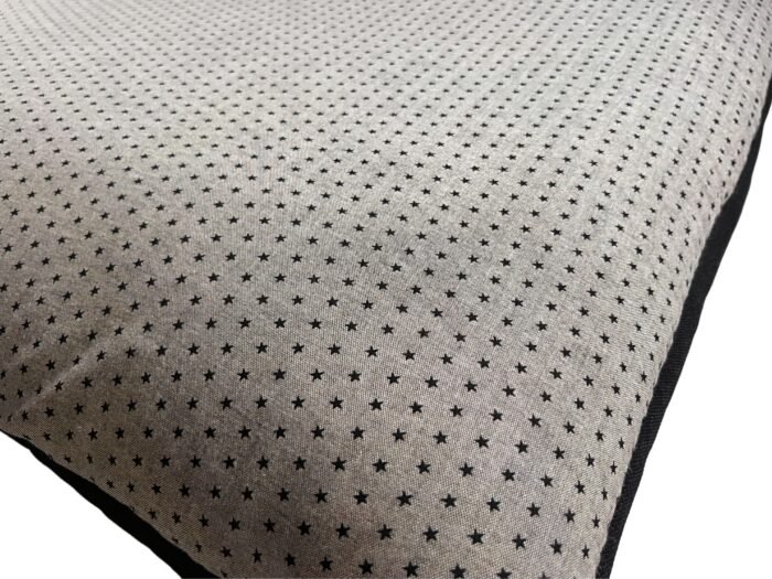 Cama cojín estrella gris