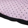 Cama cojín para perro estrella rosa