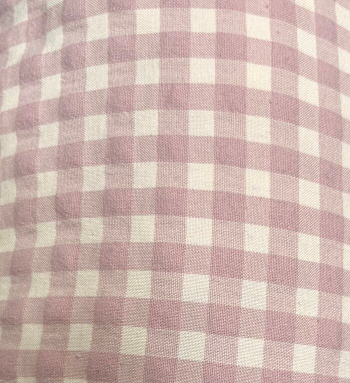 Cama Perro Confort Vichy rosa