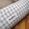 Cama Perro Confort Vichy gris