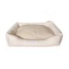 Cama Perro Confort Vichy beige